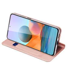 Заредете изображение във визуализатора на галерията – DUX DUCIS Skin Pro Bookcase type case for Xiaomi Redmi Note 10 Pro pink - TopMag
