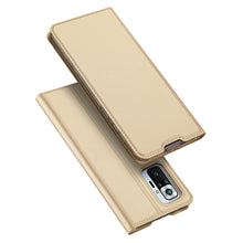 Заредете изображение във визуализатора на галерията – DUX DUCIS Skin Pro Bookcase type case for Xiaomi Redmi Note 10 Pro golden - TopMag
