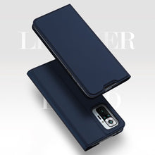 Заредете изображение във визуализатора на галерията – DUX DUCIS Skin Pro Bookcase type case for Xiaomi Redmi Note 10 Pro blue - TopMag
