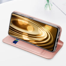 Заредете изображение във визуализатора на галерията – DUX DUCIS Skin Pro Bookcase type case for Xiaomi Redmi Note 10 / Redmi Note 10S pink - TopMag
