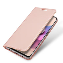 Заредете изображение във визуализатора на галерията – DUX DUCIS Skin Pro Bookcase type case for Xiaomi Redmi Note 10 / Redmi Note 10S pink - TopMag
