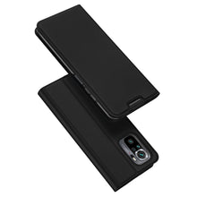 Заредете изображение във визуализатора на галерията – DUX DUCIS Skin Pro Bookcase type case for Xiaomi Redmi Note 10 / Redmi Note 10S black - TopMag
