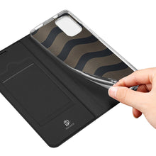 Заредете изображение във визуализатора на галерията – DUX DUCIS Skin Pro Bookcase type case for Xiaomi Redmi Note 10 / Redmi Note 10S black - TopMag
