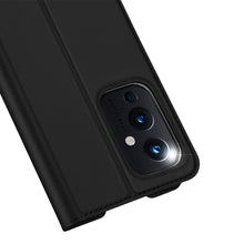Заредете изображение във визуализатора на галерията – Dux Ducis Skin Pro Bookcase type case for OnePlus 9 black - TopMag
