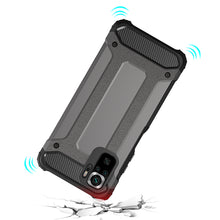 Заредете изображение във визуализатора на галерията – Hybrid Armor Case Tough Rugged Cover for Xiaomi Redmi Note 10 Pro silver - TopMag
