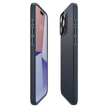 Заредете изображение във визуализатора на галерията – Spigen Thin Fit, metal slate - iPhone 15 Pro

