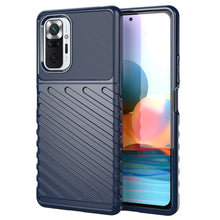 Заредете изображение във визуализатора на галерията – Thunder Case Flexible Tough Rugged Cover TPU Case for Xiaomi Redmi Note 10 Pro blue - TopMag
