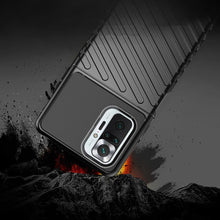 Заредете изображение във визуализатора на галерията – Thunder Case Flexible Tough Rugged Cover TPU Case for Xiaomi Redmi Note 10 Pro black - TopMag
