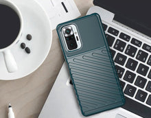 Заредете изображение във визуализатора на галерията – Thunder Case Flexible Tough Rugged Cover TPU Case for Xiaomi Redmi Note 10 Pro black - TopMag
