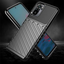 Заредете изображение във визуализатора на галерията – Thunder Case Flexible Tough Rugged Cover TPU Case for Xiaomi Redmi Note 10 / Redmi Note 10S black - TopMag
