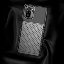 Заредете изображение във визуализатора на галерията – Thunder Case Flexible Tough Rugged Cover TPU Case for Xiaomi Redmi Note 10 / Redmi Note 10S black - TopMag
