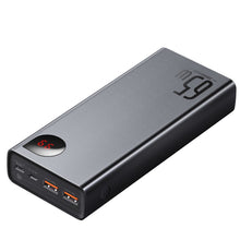 Заредете изображение във визуализатора на галерията – Baseus Adaman powerbank 2x USB / 1x USB Type C / 1x micro USB 20000mAh 65W Quick Charge 4.0 Power Delivery black (PPIMDA-D01) - TopMag
