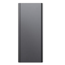 Заредете изображение във визуализатора на галерията – Baseus Adaman powerbank 2x USB / 1x USB Type C / 1x micro USB 20000mAh 65W Quick Charge 4.0 Power Delivery black (PPIMDA-D01) - TopMag
