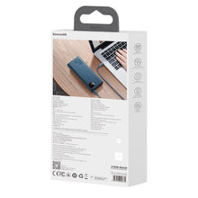 Заредете изображение във визуализатора на галерията – Baseus Adaman powerbank 2x USB / 1x USB Type C / 1x micro USB 20000mAh 65W Quick Charge 4.0 Power Delivery blue (PPIMDA-D03) - TopMag
