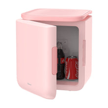 Заредете изображение във визуализатора на галерията – Baseus Igloo Mini Fridge for Students 6L EU (Cooler and Warmer) Pink (ACXBW-A04) - TopMag
