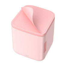 Заредете изображение във визуализатора на галерията – Baseus Igloo Mini Fridge for Students 6L EU (Cooler and Warmer) Pink (ACXBW-A04) - TopMag
