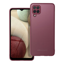 Заредете изображение във визуализатора на галерията – Roar matte glass гръб за samsung galaxy a12 claret
