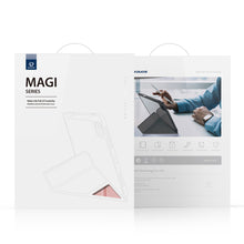 Заредете изображение във визуализатора на галерията – Dux Ducis Magi case for iPad 10.9'' 2022 (10 gen.) cover with stylus holder smart cover stand pink
