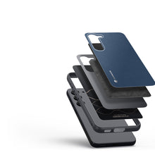 Заредете изображение във визуализатора на галерията – Dux Ducis Fino case Samsung Galaxy S23+ cover with silicone frame blue
