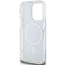 Заредете изображение във визуализатора на галерията – Original faceplate case GUESS GUHMP15LHGCUSTGK for iPhone 15 Pro (Magsafe / IML GCUBE / black)
