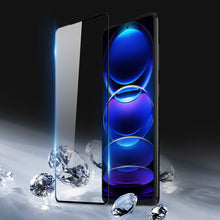Заредете изображение във визуализатора на галерията – Dux Ducis 9D Tempered Glass Tempered Glass for Xiaomi Redmi Note 12 Pro+ 9H with Black Frame
