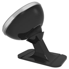 Заредете изображение във визуализатора на галерията – BASEUS car holder magnetic to center console 360° Adjustable silver SUCX140012
