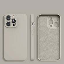 Заредете изображение във визуализатора на галерията – Silicone case for iPhone 13 silicone cover beige
