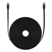 Заредете изображение във визуализатора на галерията – Baseus High Speed ​​Cat 6 RJ-45 1000Mb/s Ethernet cable 30m flat - black
