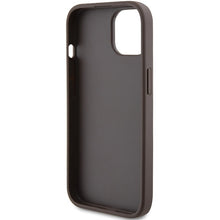 Заредете изображение във визуализатора на галерията – Original Case GUESS hardcase 4G Stripe Collection GUHCP15SG4GLBR for Iphone 13/14/15 brown
