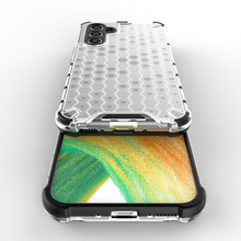 Заредете изображение във визуализатора на галерията – Honeycomb case for Samsung Galaxy A54 5G armored hybrid cover blue
