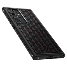 Заредете изображение във визуализатора на галерията – Spigen Cryo Armor case for Samsung Galaxy S24 Ultra - black and red
