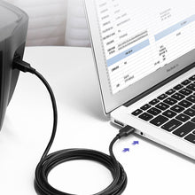 Заредете изображение във визуализатора на галерията – Ugreen printer cable USB-A - USB-B 480Mb/s 5m black (US135)
