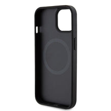 Заредете изображение във визуализатора на галерията – Ferrari FEHMP15SPTEK iPhone 15 6.1" black/black hardcase Carbon Metal Logo MagSafe
