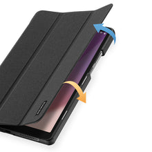 Заредете изображение във визуализатора на галерията – Dux Ducis Domo case for Lenovo Tab M9 smart cover stand black

