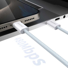 Заредете изображение във визуализатора на галерията – Dudao cable 1m PD 60W braided C To C
