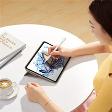 Заредете изображение във визуализатора на галерията – BASEUS smooth writing capacitive Stylus Writing 2 Lite LED (active version + wirelles + cable USB A to Lightning 8-pin) 130 mAh white P80015806211-02/BS-PS030
