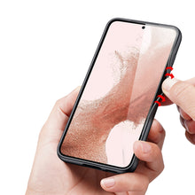 Заредете изображение във визуализатора на галерията – Dux Ducis Fino case Samsung Galaxy S23+ cover with silicone frame black
