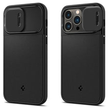 Заредете изображение във визуализатора на галерията – Spigen optik armor mag гръб за  iphone 14 pro max black

