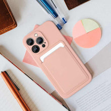 Заредете изображение във визуализатора на галерията – Forcell card гръб за iphone 13 pro pink - TopMag
