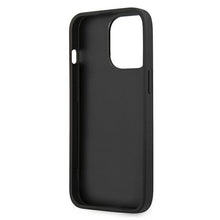 Заредете изображение във визуализатора на галерията – Guess GUHCP13LPSASBBK iPhone 13 Pro / 13 6,1" czarny/black Saffiano Strap
