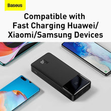 Заредете изображение във визуализатора на галерията – Power bank baseus bipow - 20 000mah lcd quick charge pd15w black ppdml-j01 - TopMag
