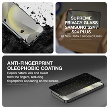 Заредете изображение във визуализатора на галерията – Amazing Thing Tempered glass Radix Privacy Glass S24PPRCGLA for Samsung Galaxy S24 Plus
