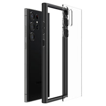 Заредете изображение във визуализатора на галерията – SPIGEN Ultra Hybrid case for SAMSUNG S23 ULTRA matte black
