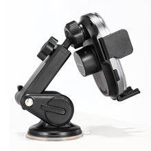 Заредете изображение във визуализатора на галерията – Joyroom car holder with 15W inductive charger for dashboard black (JR-ZS299)

