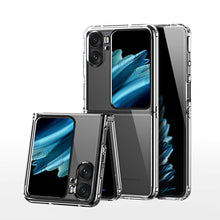 Заредете изображение във визуализатора на галерията – Dux Ducis Clin Case for Oppo Find N2 Flip Armor Case Back Cover Transparent
