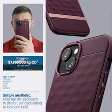 Заредете изображение във визуализатора на галерията – CASEOLOGY PARALLAX MAG MAGSAFE IPHONE 15 BURGUNDY
