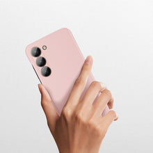 Заредете изображение във визуализатора на галерията – Dux Ducis Grit case for Samsung Galaxy S23+ elegant cover made of artificial leather MagSafe pink
