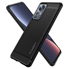 Заредете изображение във визуализатора на галерията – Spigen RUGGED ARMOR XIAOMI 12T / 12T PRO MATTE BLACK
