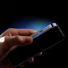 Заредете изображение във визуализатора на галерията – Baseus Privacy Tempered Glass for iPhone 14 Pro Full Screen 0.4mm Privacy Filter Anti Spy + Mounting Kit
