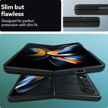 Заредете изображение във визуализатора на галерията – CASEOLOGY PARALLAX GALAXY Z Fold 5 MATTE BLACK
